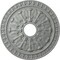 Ekena Millwork Warsaw Ceiling Medallion (Fits Canopies up to 3 1/2"), 18"OD x 3 1/2"ID x 1 3/8"P, Primed White CM18WA - alternate 1